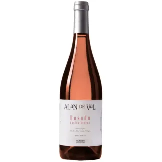 Botella de vino rosado Alan de Val D.O. Valdeorras 75 cl